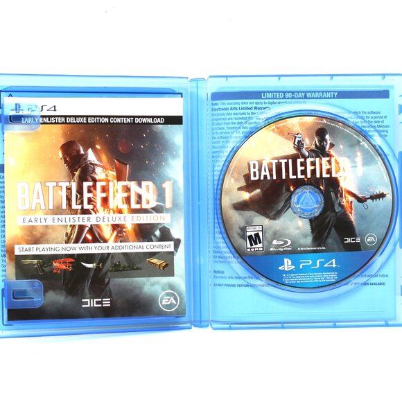 Battlefield 1: Early Enlister Deluxe Edition (SONY PlayStation 4, 2016) Tested - Picture 2 of 8